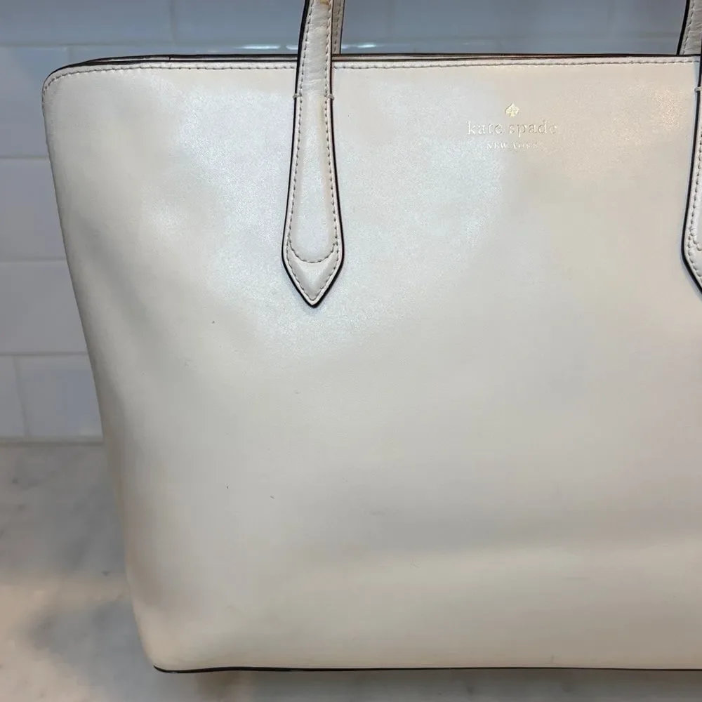 Kate Spade Bag Purse Handbag Leather Breanna Large Tote Pocketbook
